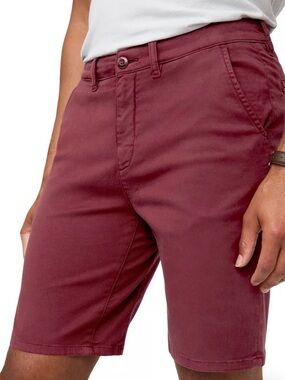 DU/ER Sz 32 Men's Live Free Journey Short 7” Inseam Casual Red Clay Chinos